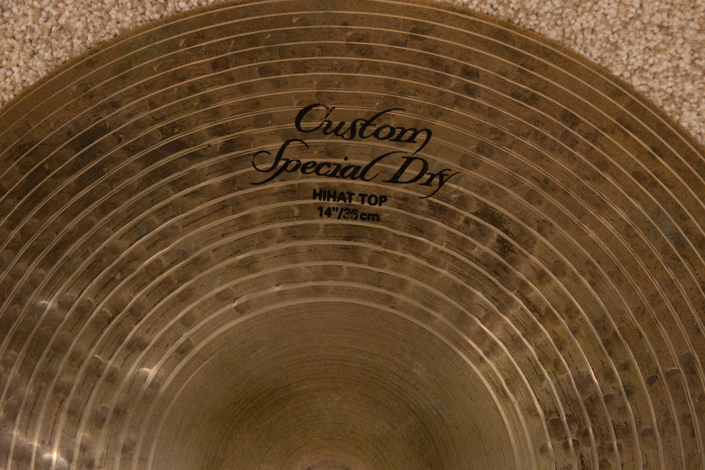 Zildjian 14" K Custom Special Dry Hi Hat Cymbals 908g 1423g