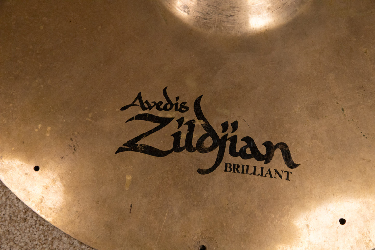 Zildjian A 20" Brilliant Earth Ride Cymbal 3438g