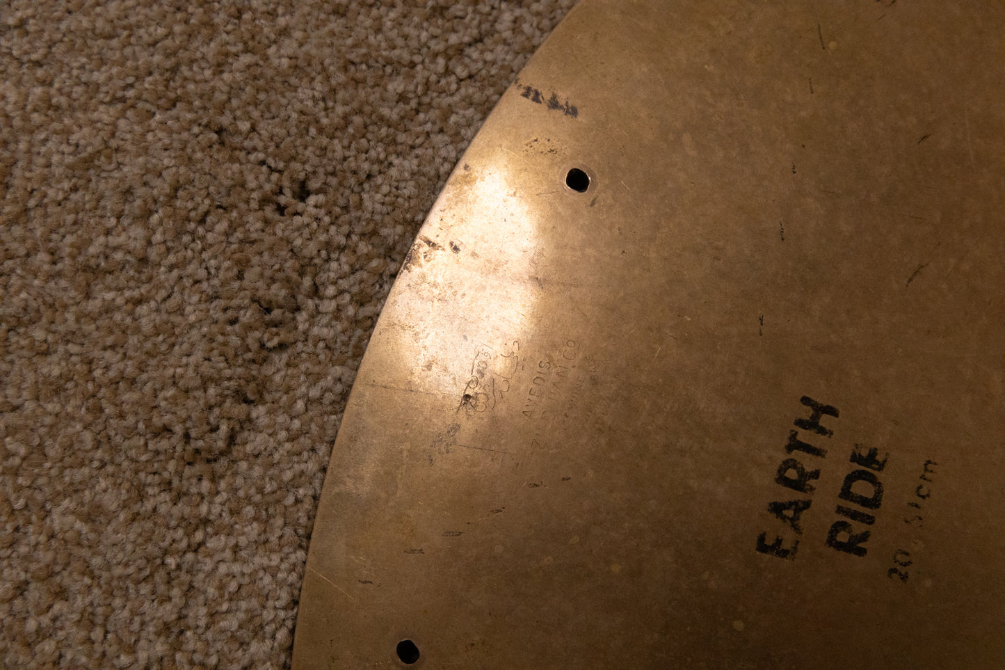 Zildjian A 20" Brilliant Earth Ride Cymbal 3438g