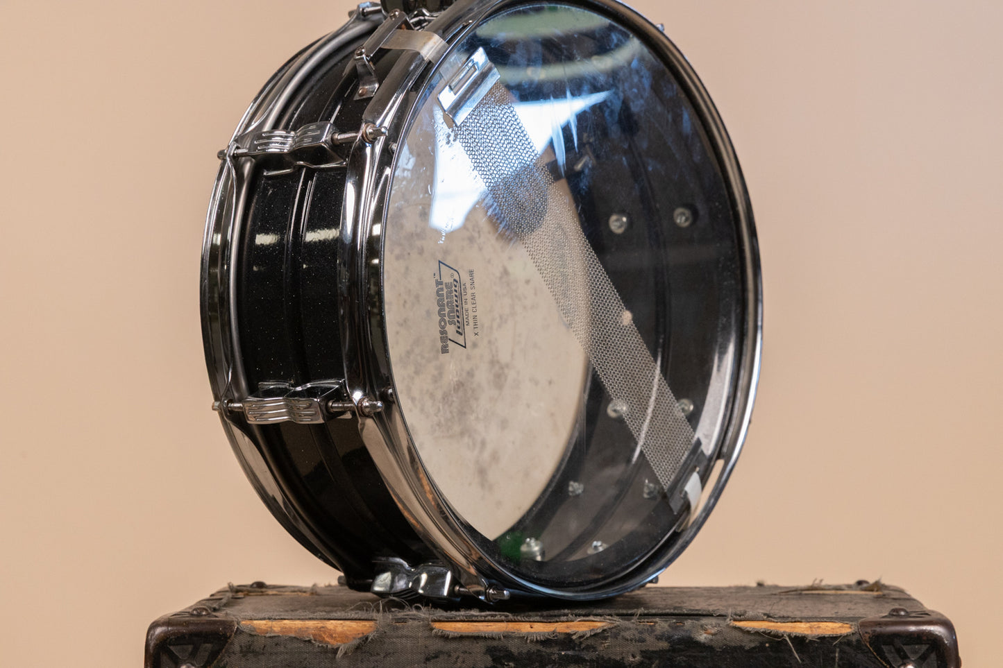 Ludwig 5x14 Black Galaxy Acrolite Snare Drum