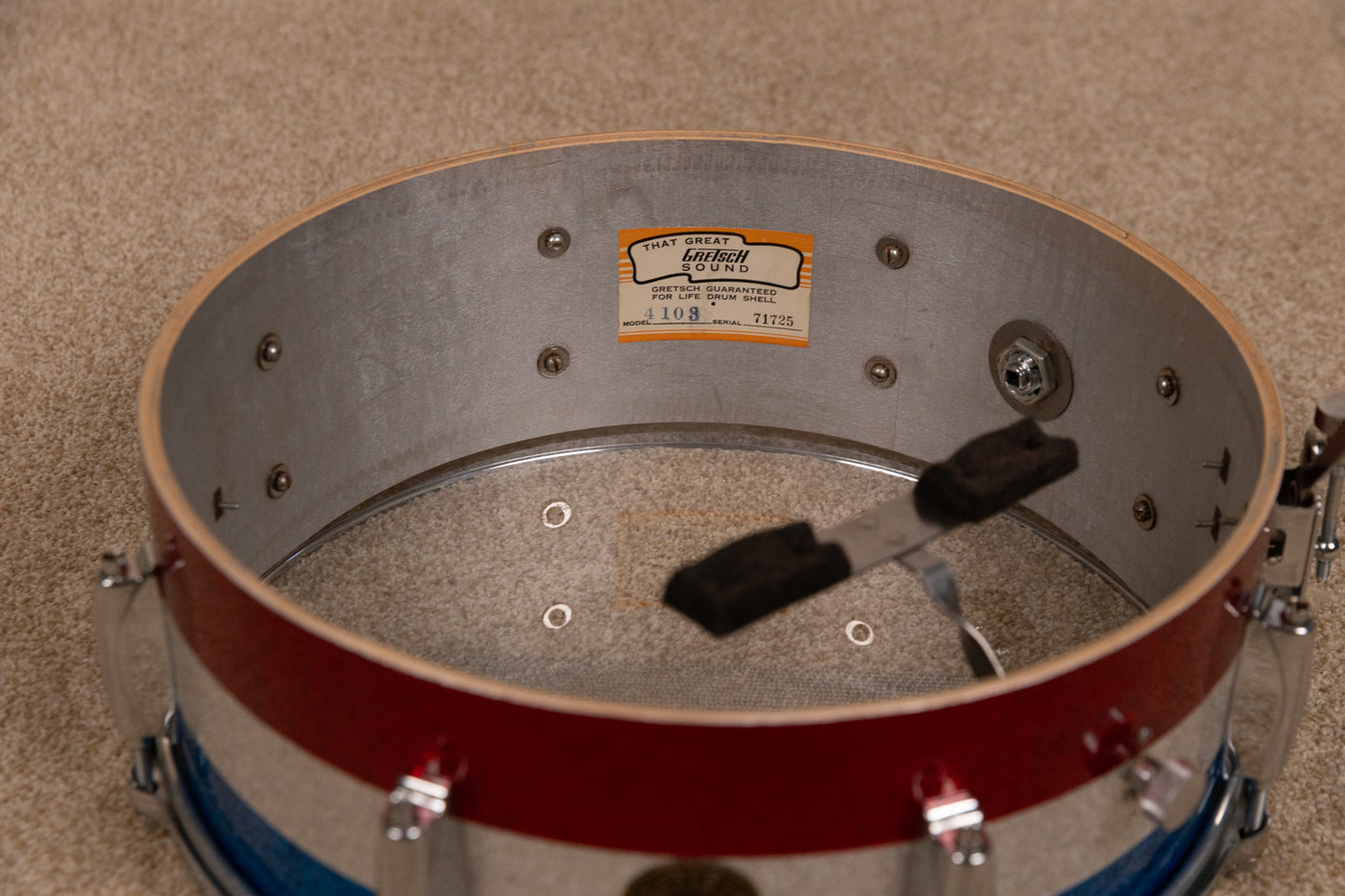 1960s Gretsch 5.5x14 "Anniversary" Model 4103 Snare Drum