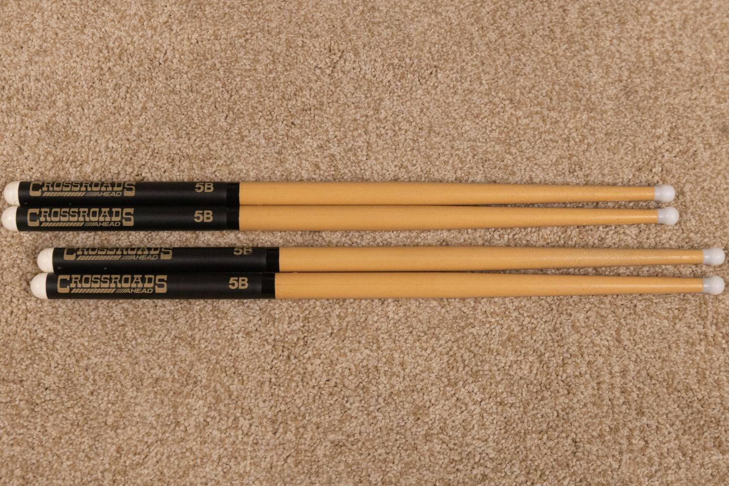 Ahead XRB5B Crossroads Series 5B Drumsticks (2 Pairs)