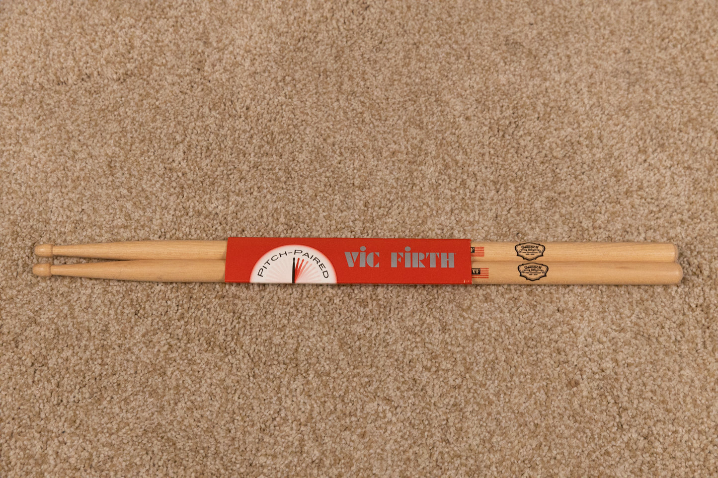 New Old Stock Vic Firth Gretsch 125th Anniversary Drum Sticks