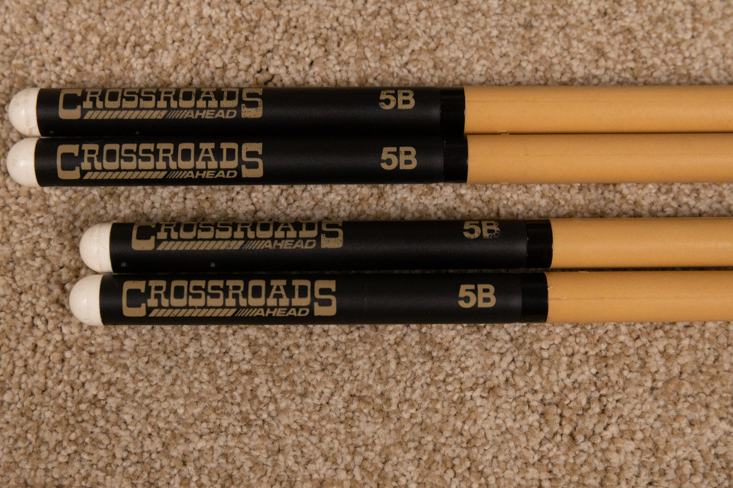Ahead XRB5B Crossroads Series 5B Drumsticks (2 Pairs)