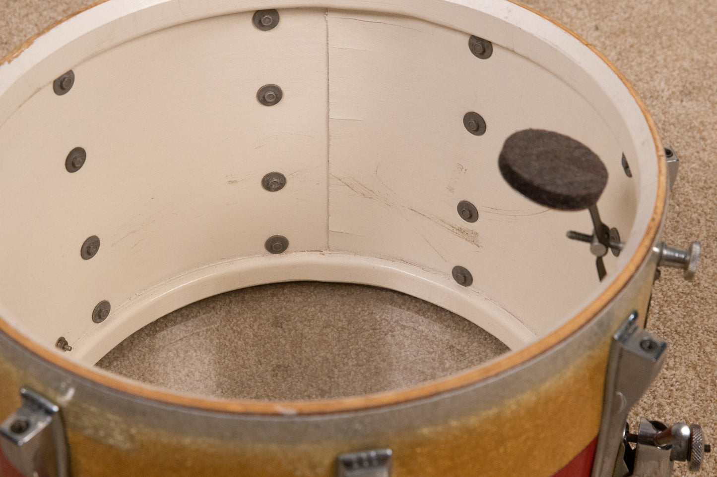 1960s Ludwig 10x14 Super-Sensitive Parade Snare Drum