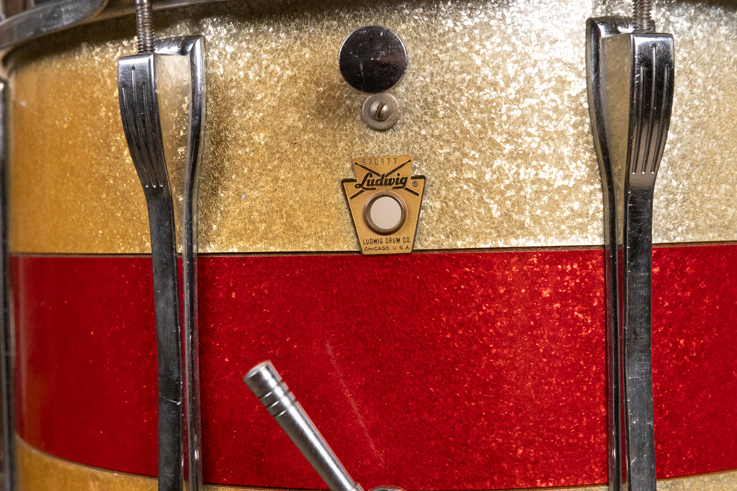 1960s Ludwig 10x14 Super-Sensitive Parade Snare Drum