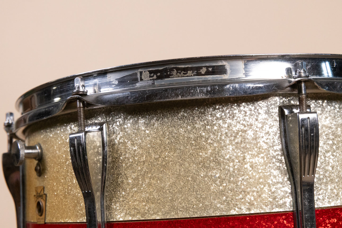 1960s Ludwig 10x14 Super-Sensitive Parade Snare Drum