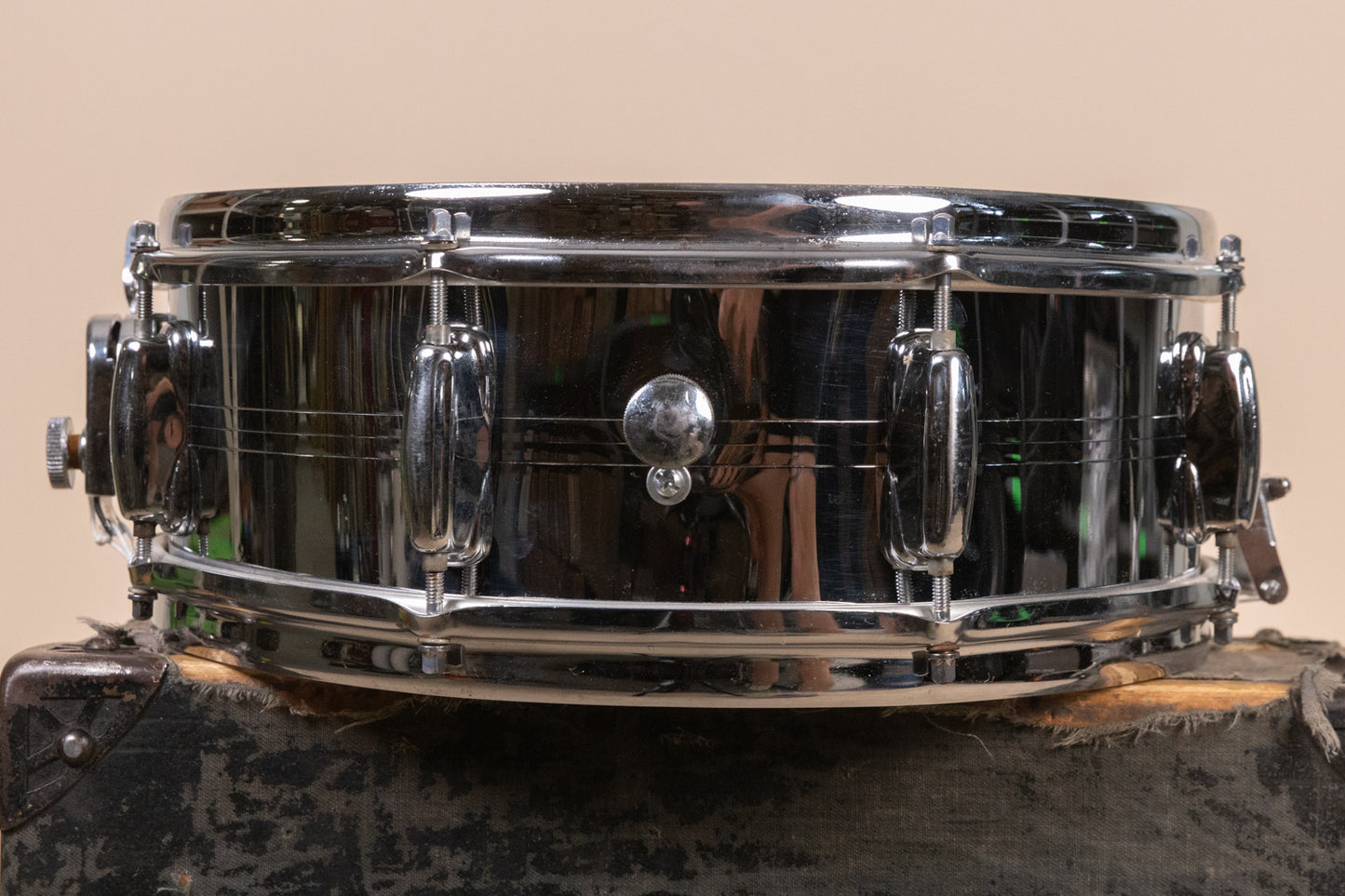 1970s Slingerland 5x14 Sound King Snare Drum