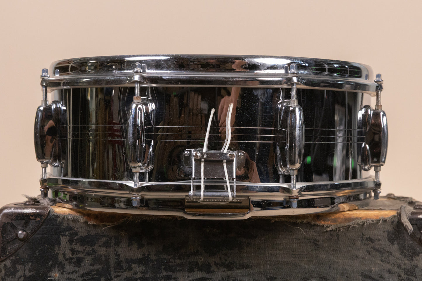 1970s Slingerland 5x14 Sound King Snare Drum