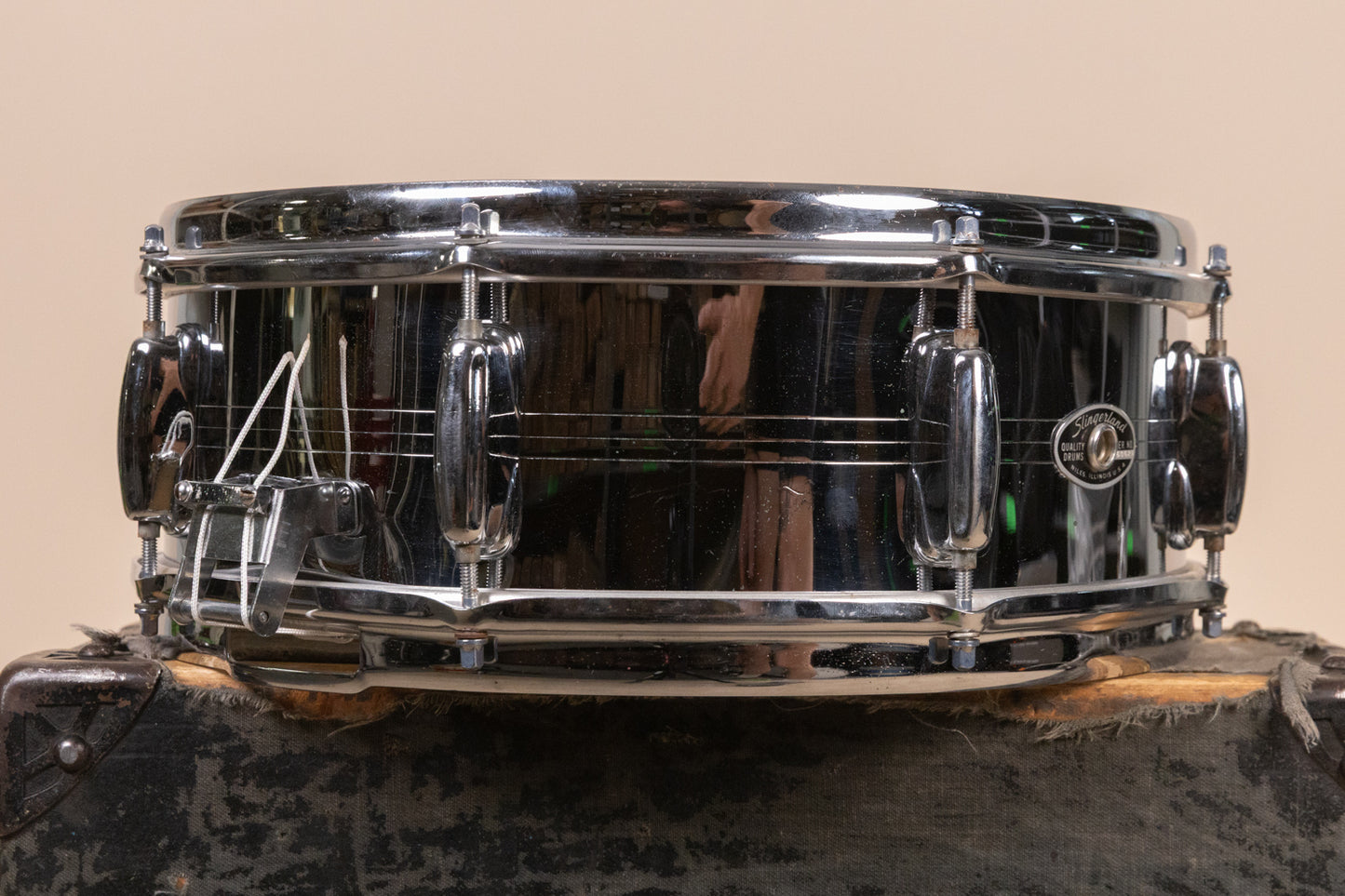 1970s Slingerland 5x14 Sound King Snare Drum
