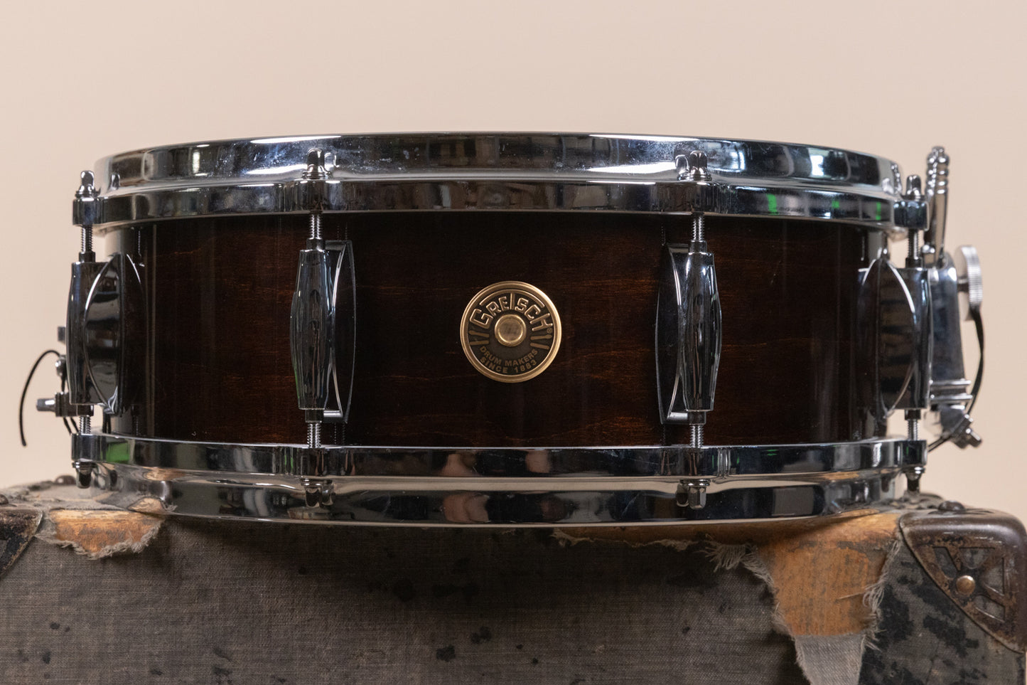 Gretsch USA Custom 5x14 Antique Maple Gloss Snare Drum