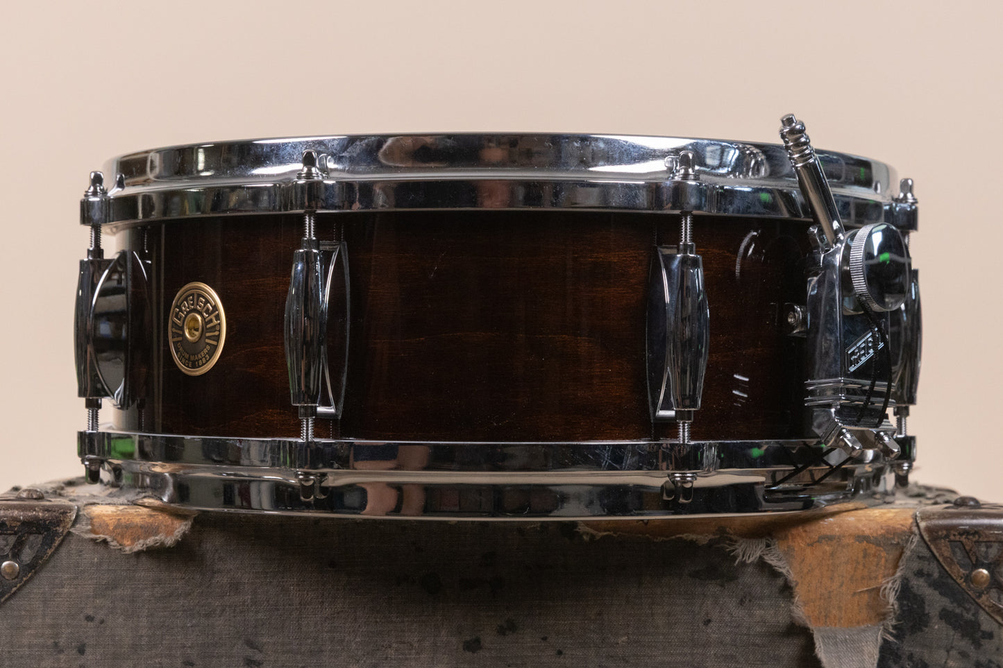 Gretsch USA Custom 5x14 Antique Maple Gloss Snare Drum