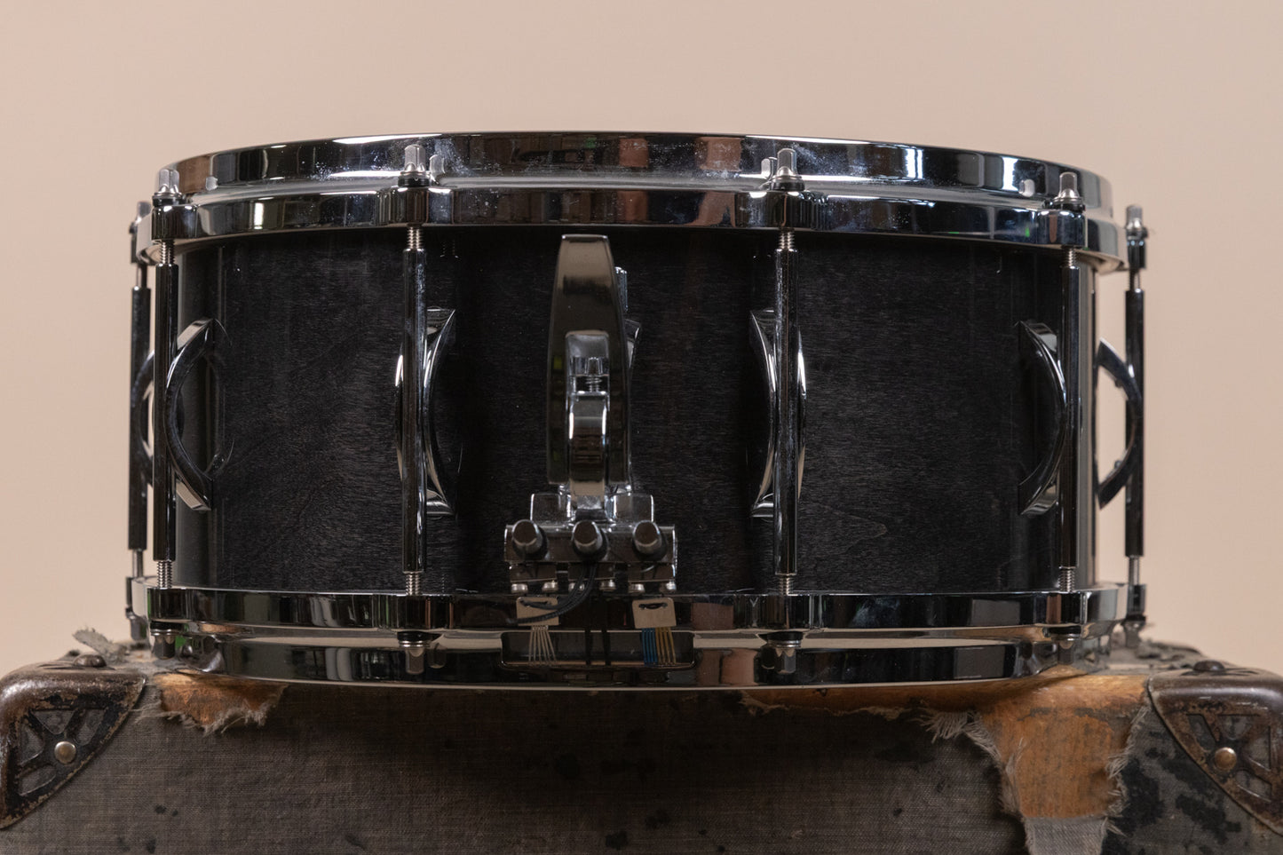 Black Swamp 6.5x14 Soundart Concert Black Snare Drum