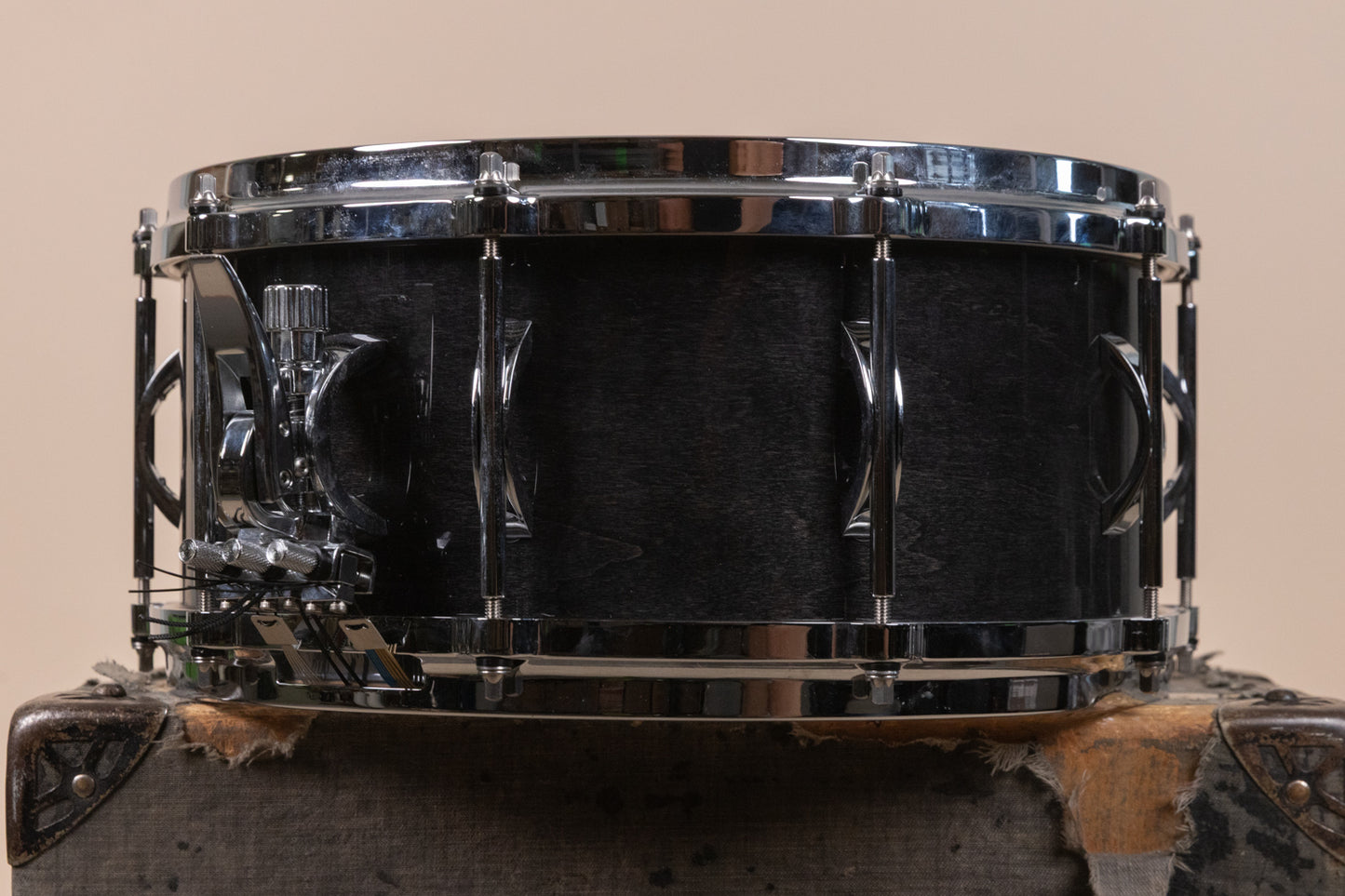 Black Swamp 6.5x14 Soundart Concert Black Snare Drum