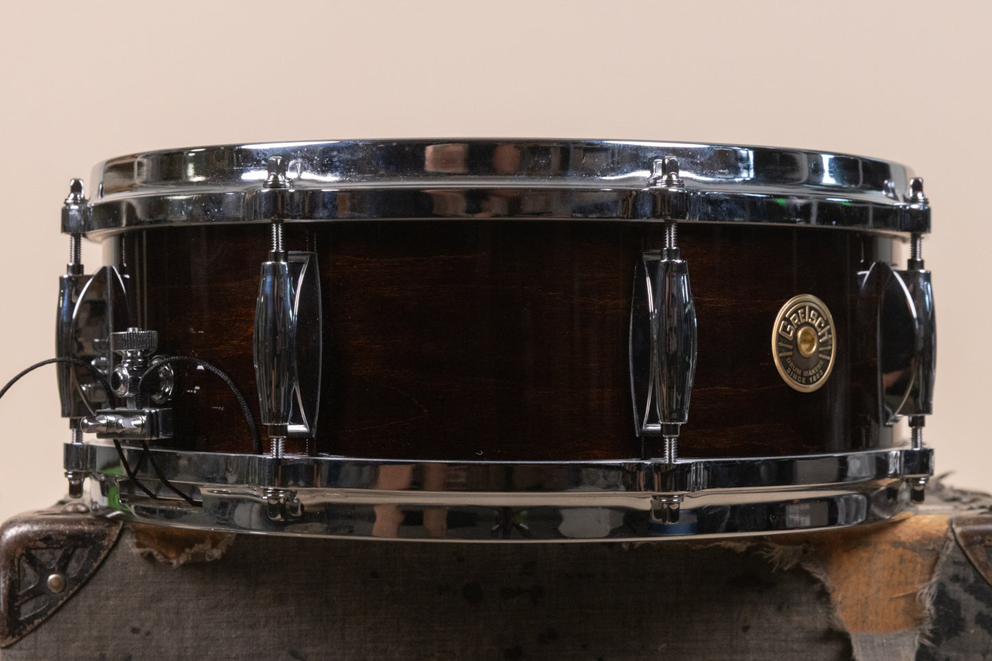 Gretsch USA Custom 5x14 Antique Maple Gloss Snare Drum