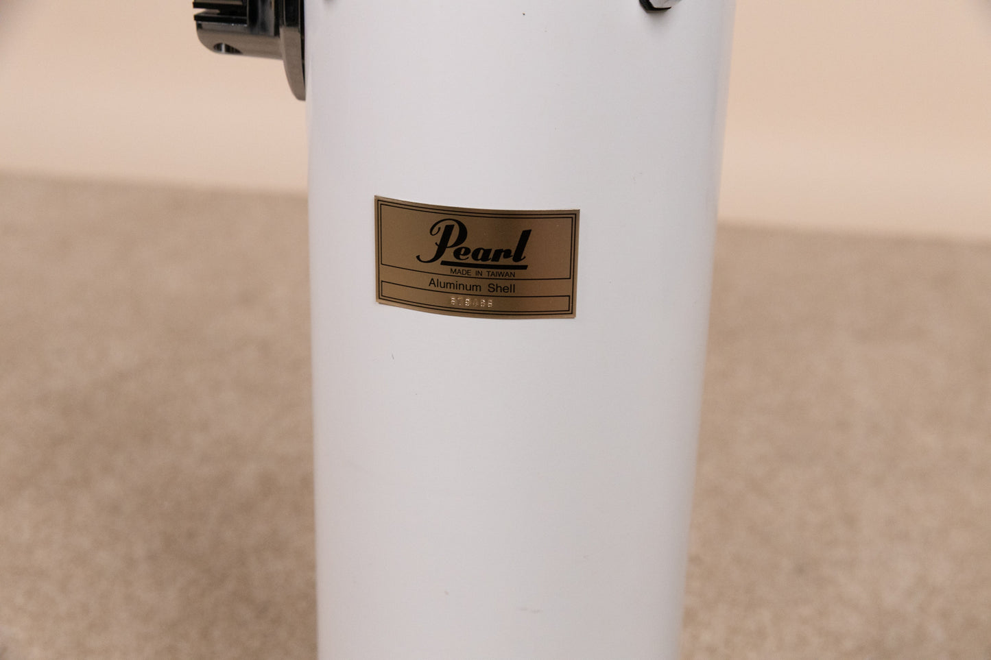 Pearl 6x21 Arctic White Aluminum Rocket Tom