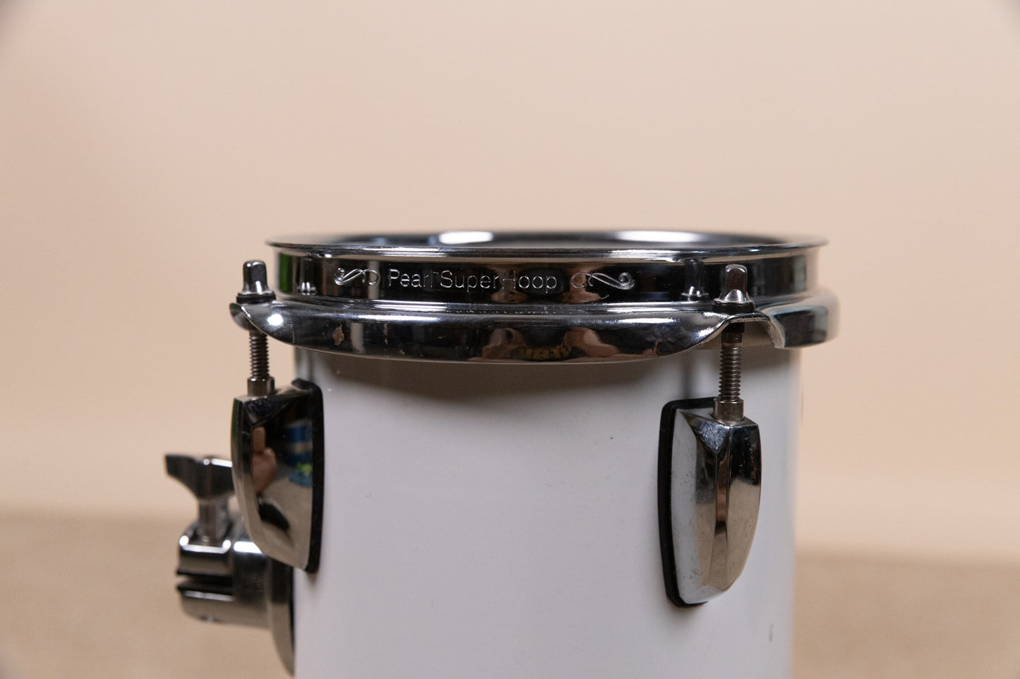 Pearl 6x18 Arctic White Aluminum Rocket Tom