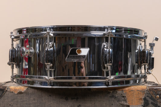 1990s Ludwig 5x14 LR-717 Rocker Snare Drum