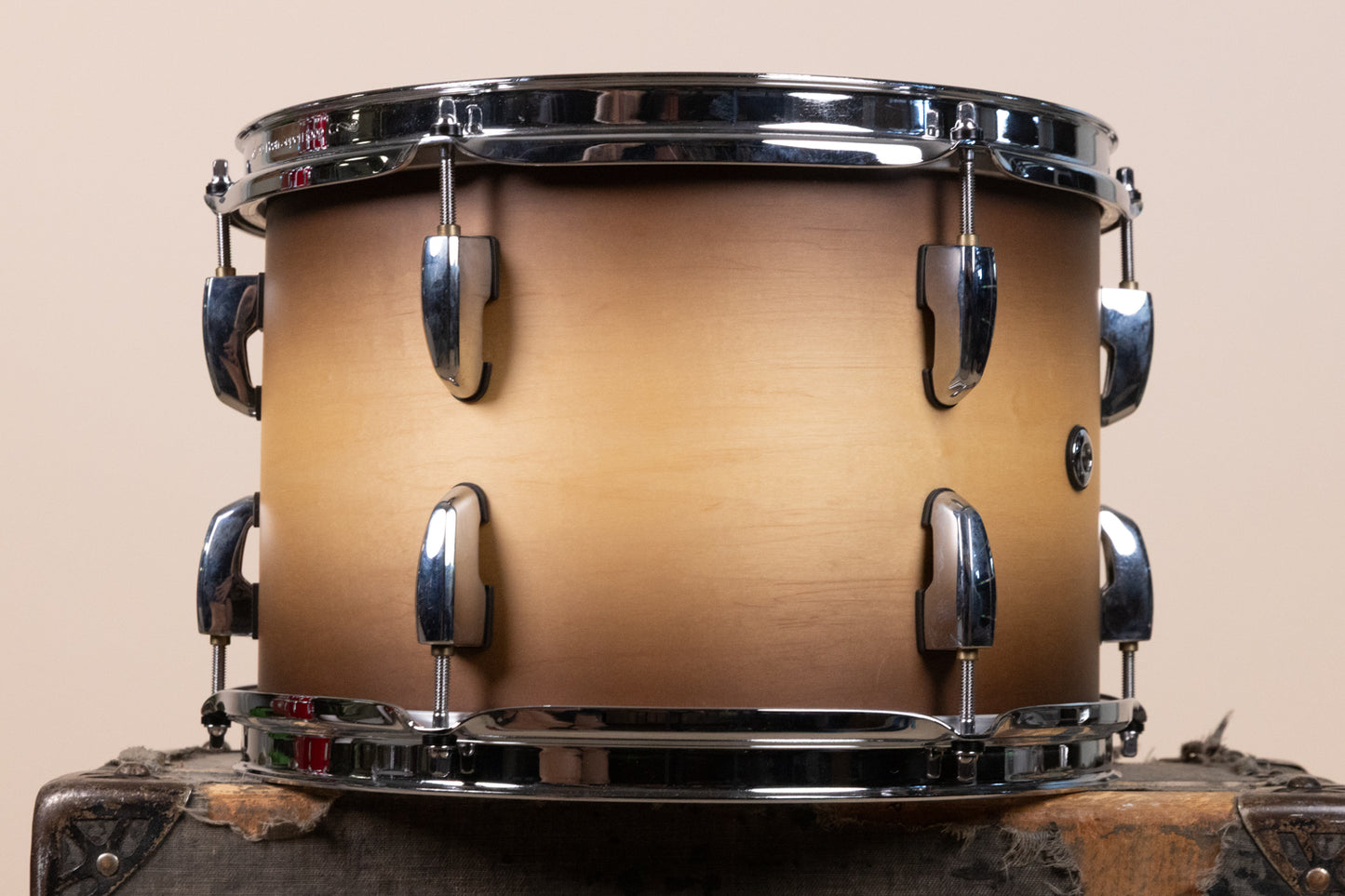 Pearl Masters Maple Complete 8x12 Satin Natural Burst Tom