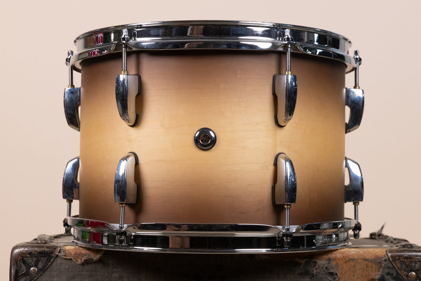Pearl Masters Maple Complete 8x12 Satin Natural Burst Tom