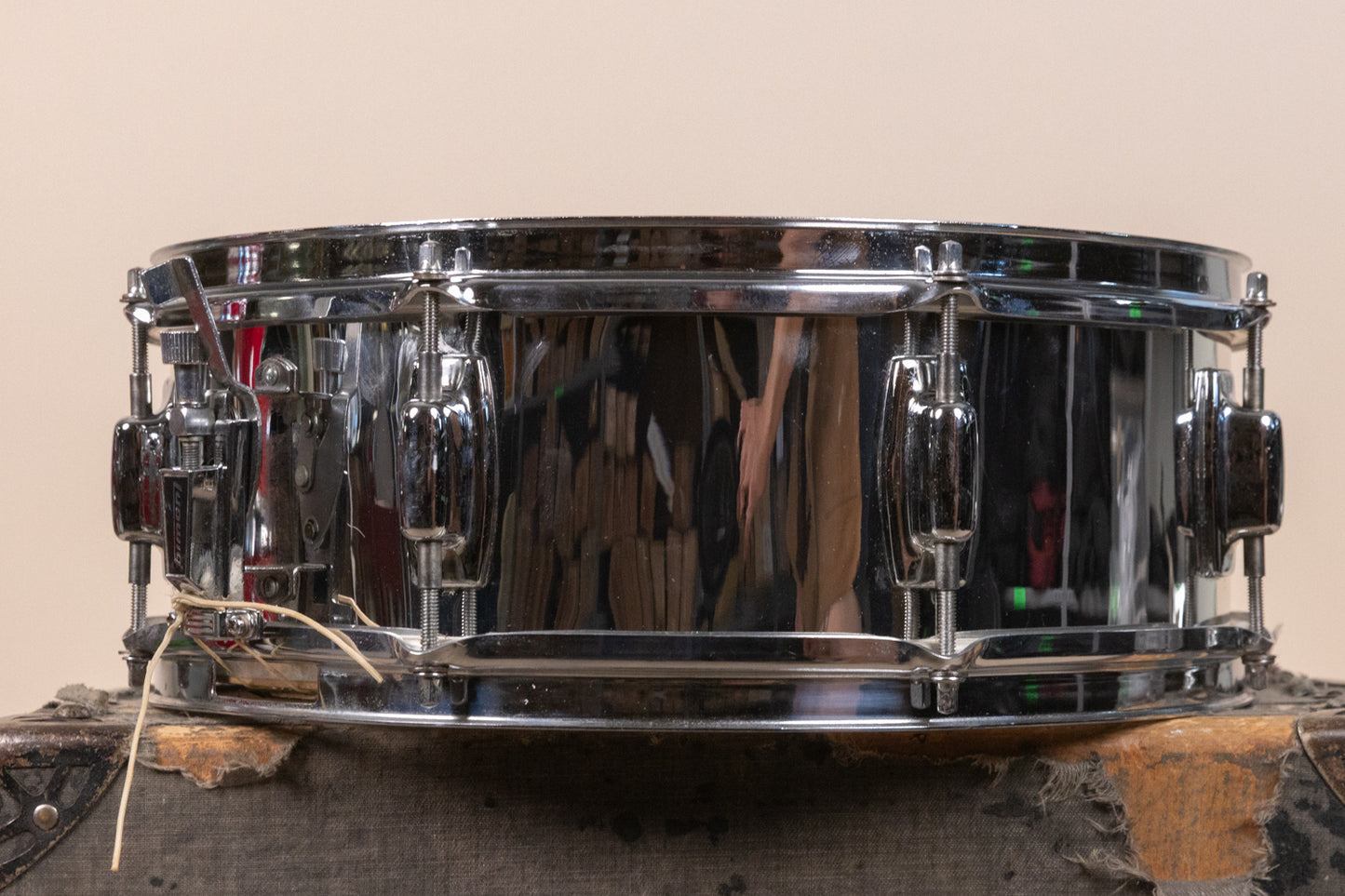 1990s Ludwig 5x14 LR-717 Rocker Snare Drum
