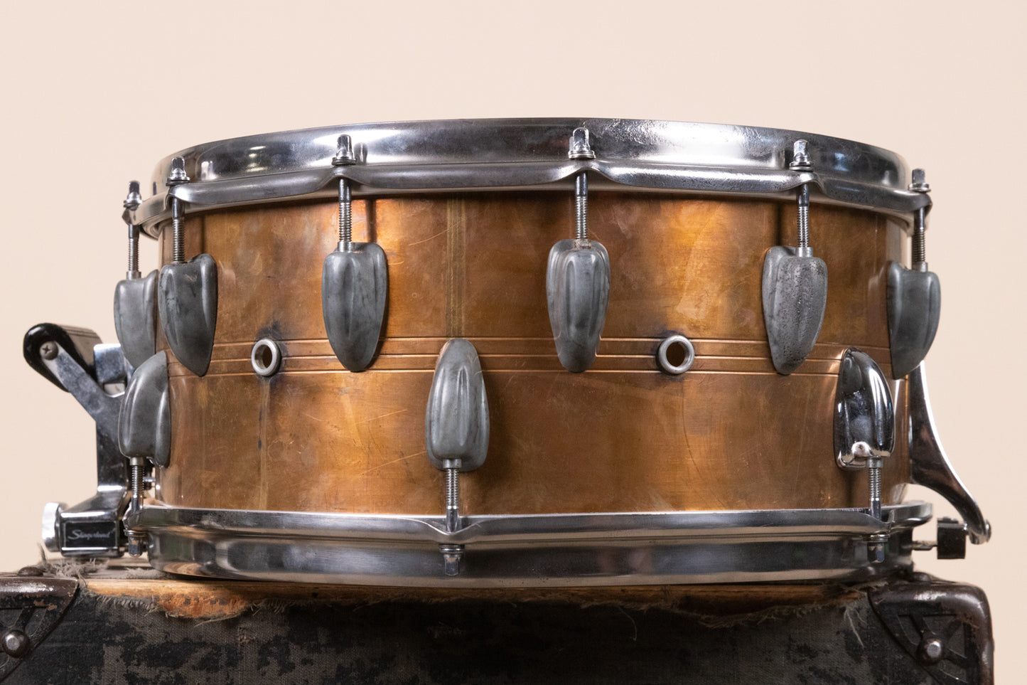 1980s Slingerland Two To One Prototype Snare Drum