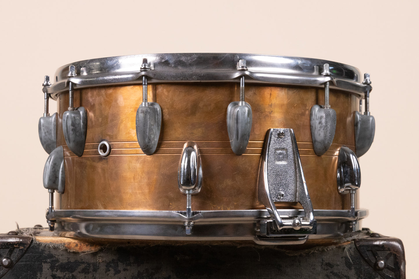 1980s Slingerland Two To One Prototype Snare Drum