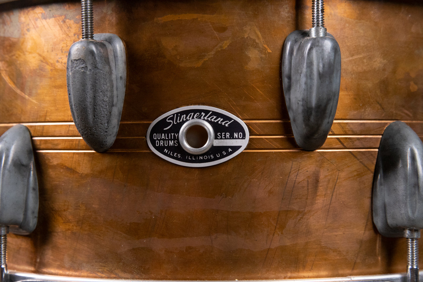 1980s Slingerland Two To One Prototype Snare Drum