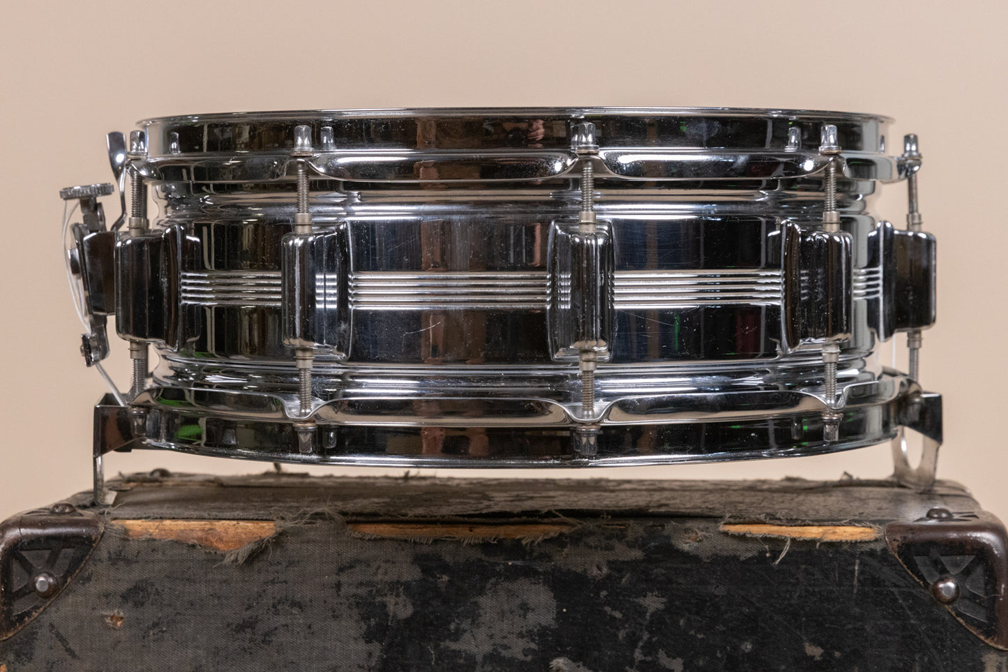 Vintage Rogers 5x14 Big R Dynasonic Snare Drum