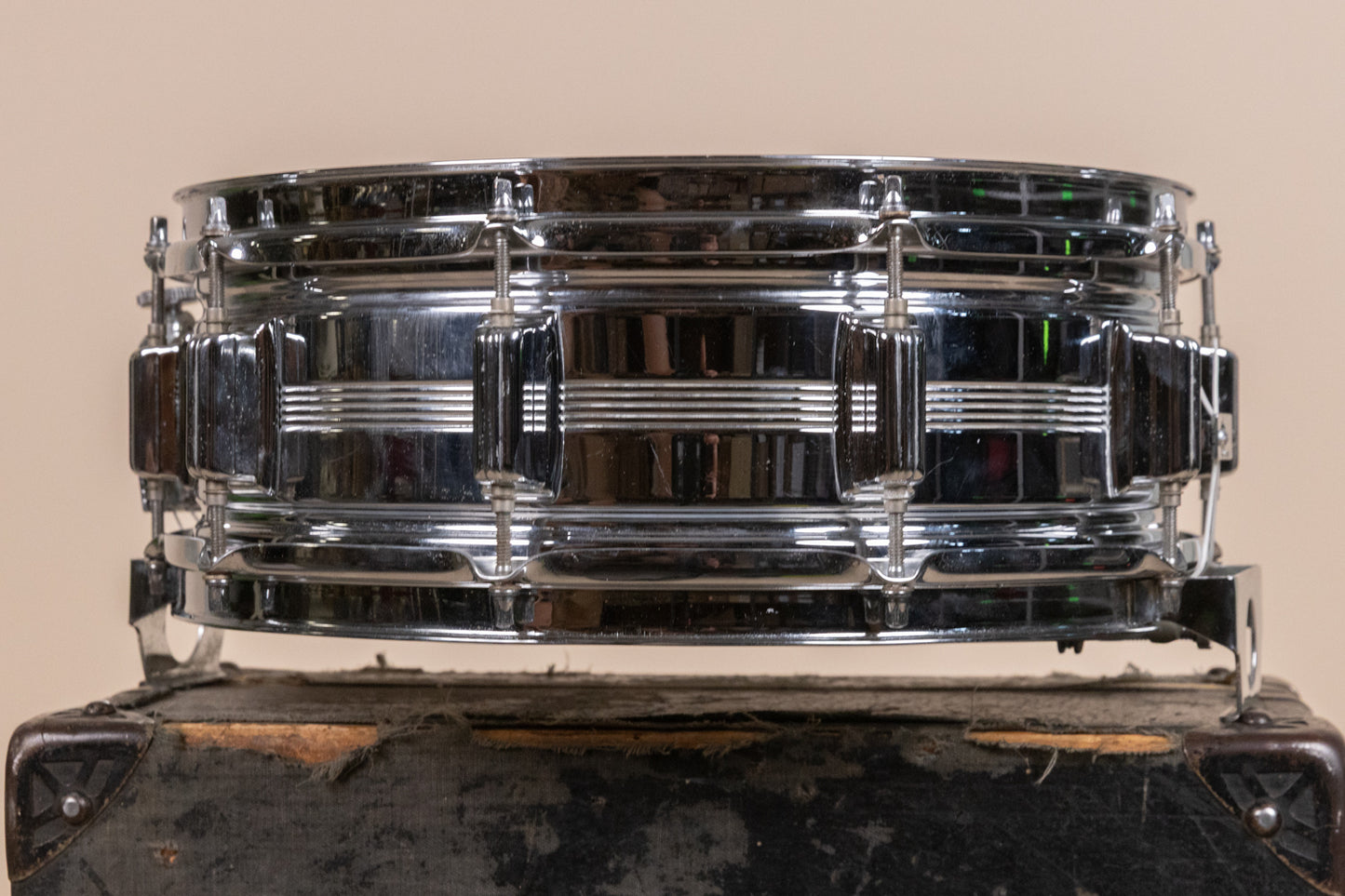 Vintage Rogers 5x14 Big R Dynasonic Snare Drum