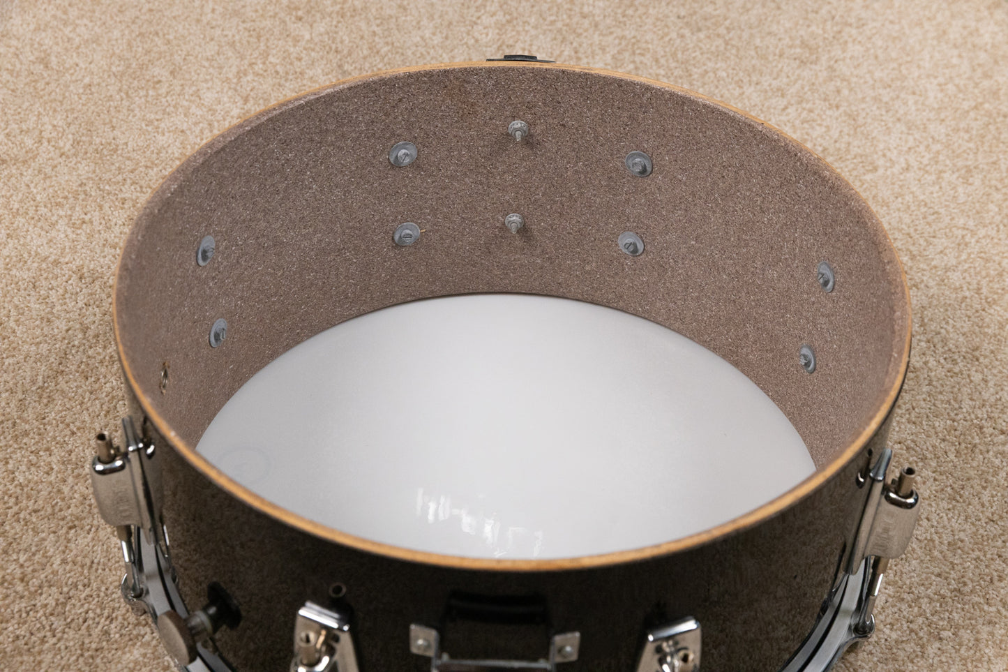 Ludwig 6.5x14 Black Cortex Rocker Snare Drum