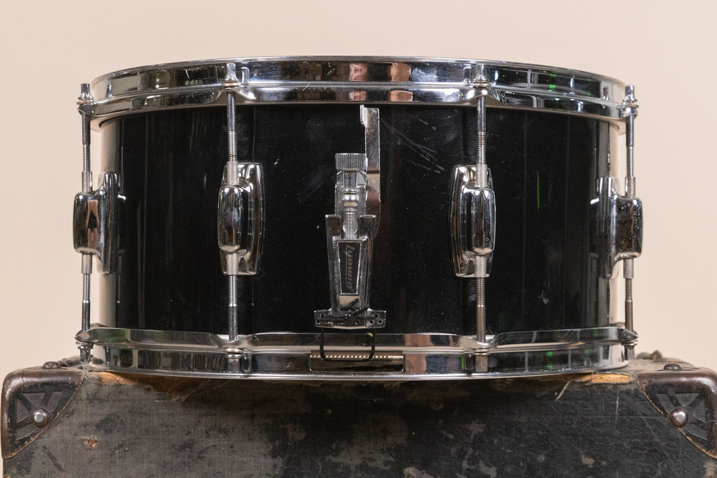 Ludwig 6.5x14 Black Cortex Rocker Snare Drum