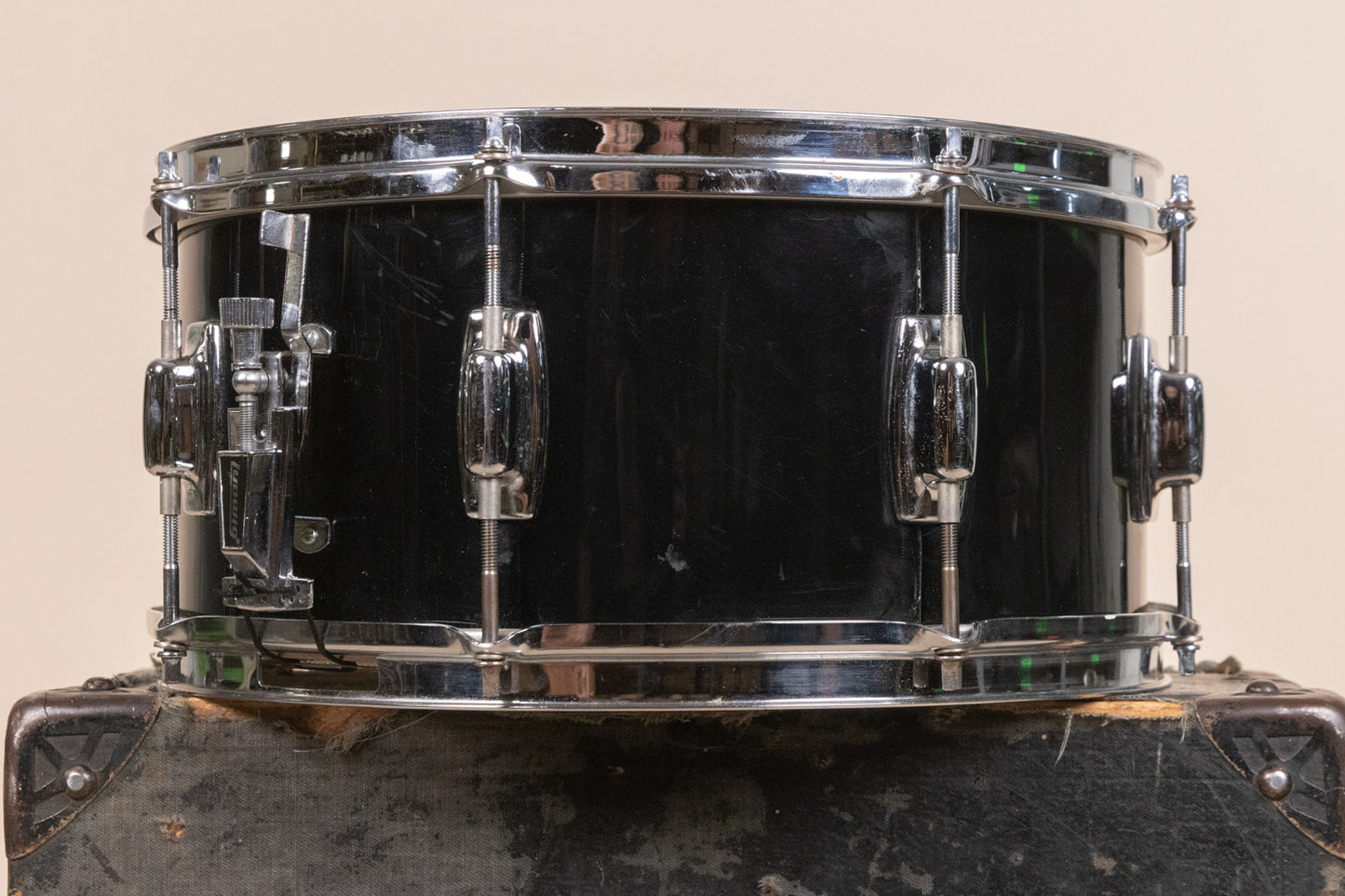 Ludwig 6.5x14 Black Cortex Rocker Snare Drum