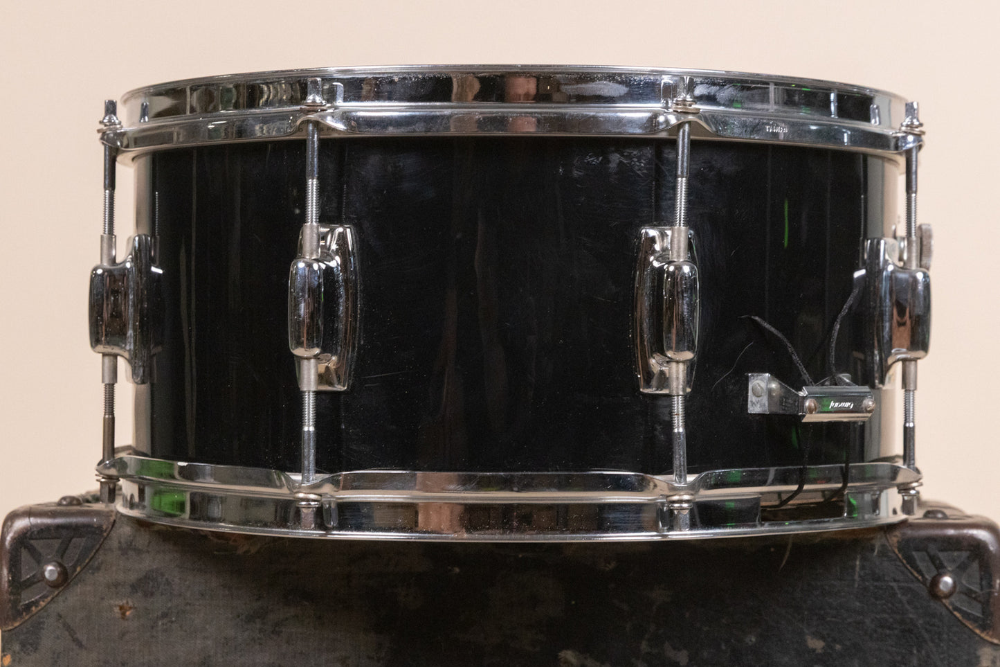 Ludwig 6.5x14 Black Cortex Rocker Snare Drum