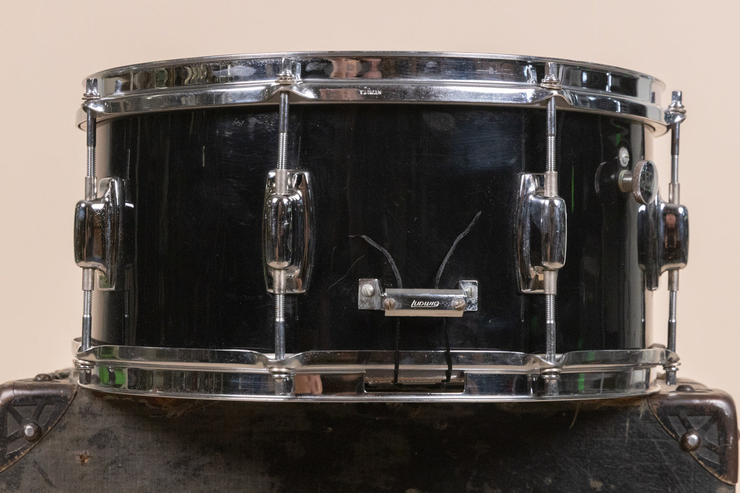 Ludwig 6.5x14 Black Cortex Rocker Snare Drum