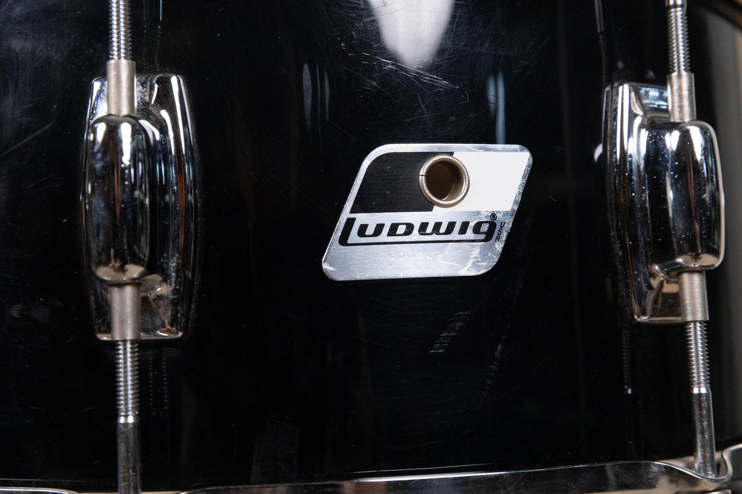 Ludwig 6.5x14 Black Cortex Rocker Snare Drum