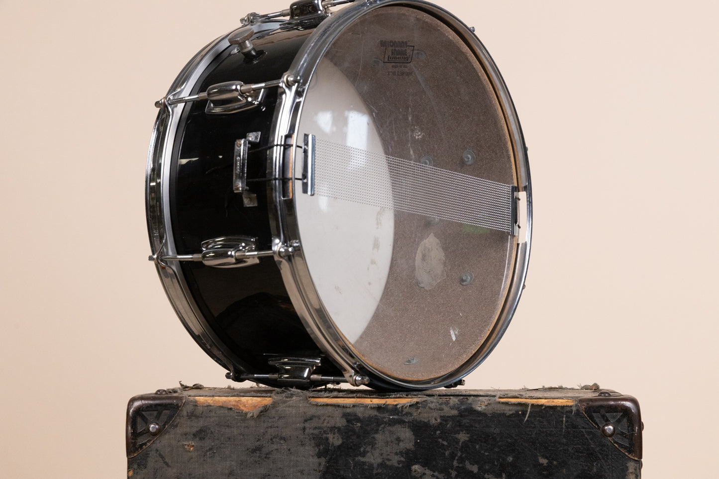 Ludwig 6.5x14 Black Cortex Rocker Snare Drum