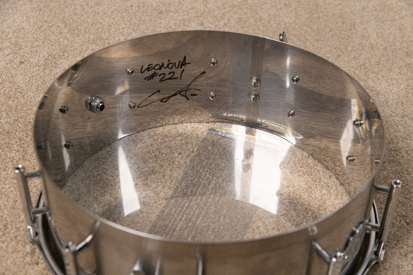 Acoutin 5.5x14 Stainless Steel #304 Snare Drum