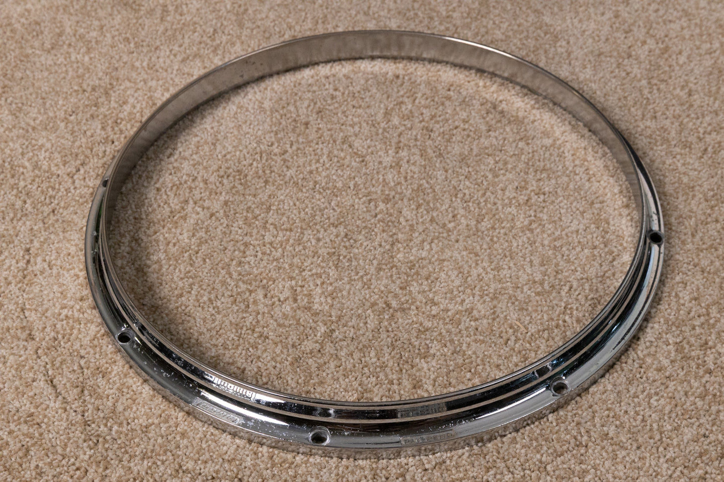 Vintage Ludwig 13" Twin Channel Die Cat Hoops