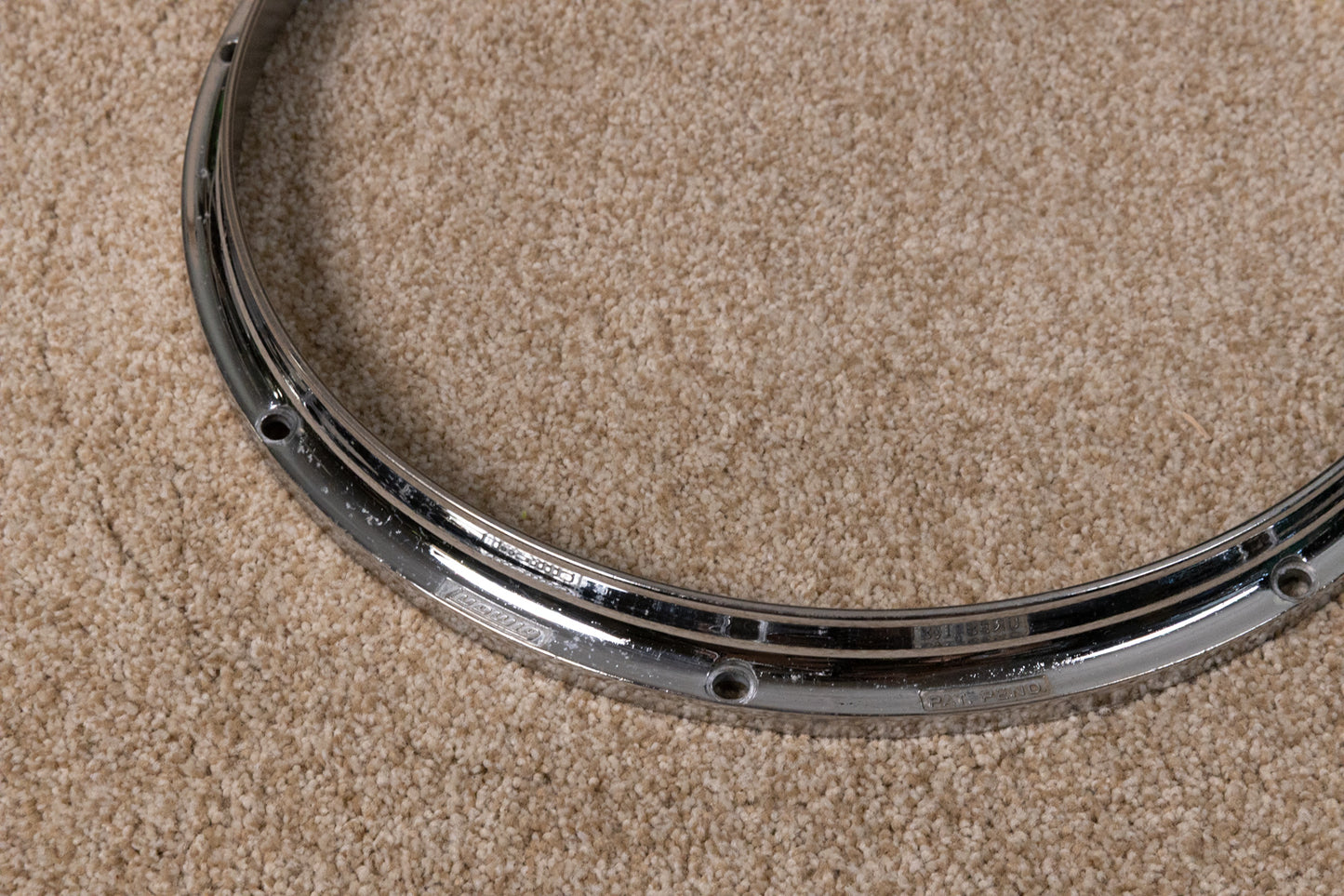 Vintage Ludwig 13" Twin Channel Die Cat Hoops
