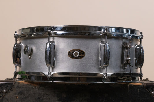 1960s Slingerland 5x14 No. 140 Student Aluminum Shell Snare Drum