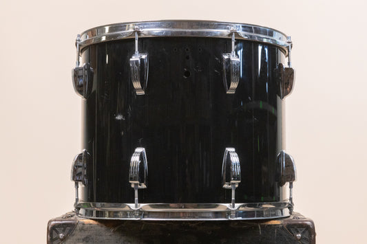 Vintage Ludwig 12x15 Black Vistalite Tom