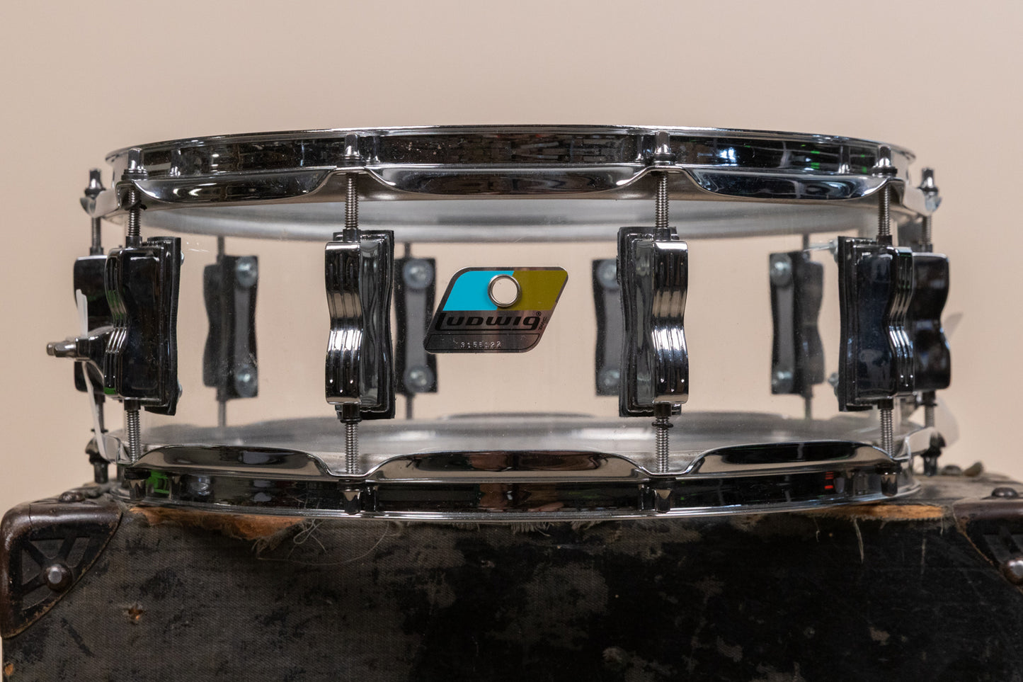Ludwig 5x14 Clear Vistalite Reissue Snare Drum