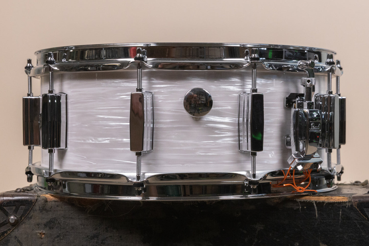 Pearl President Series 5.5x14 Phenolic White Oyster Snare Drum