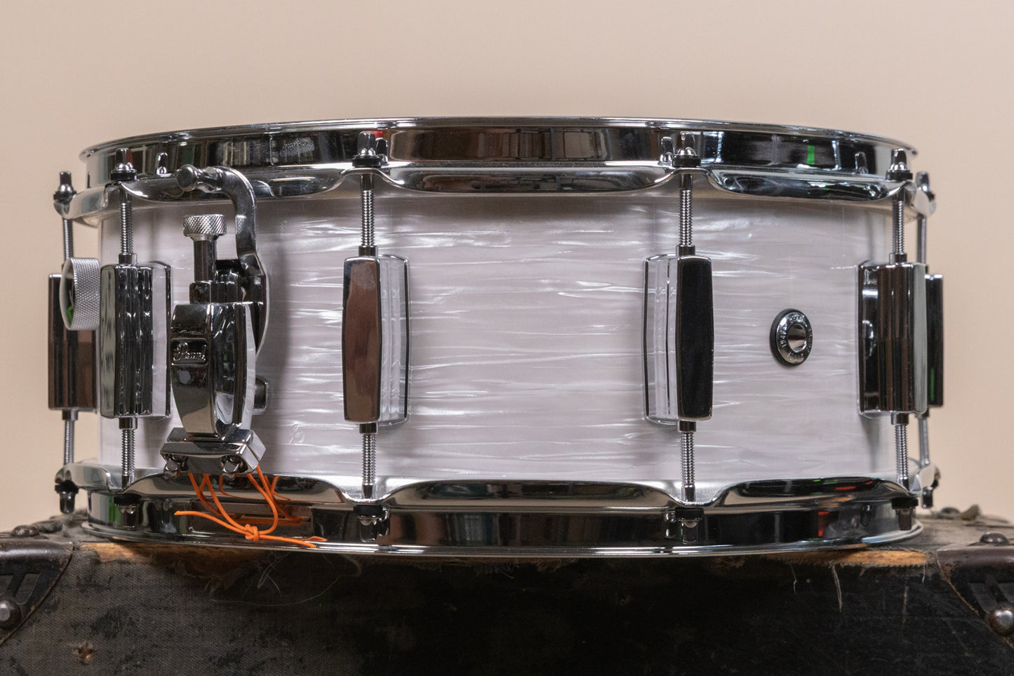Pearl President Series 5.5x14 Phenolic White Oyster Snare Drum