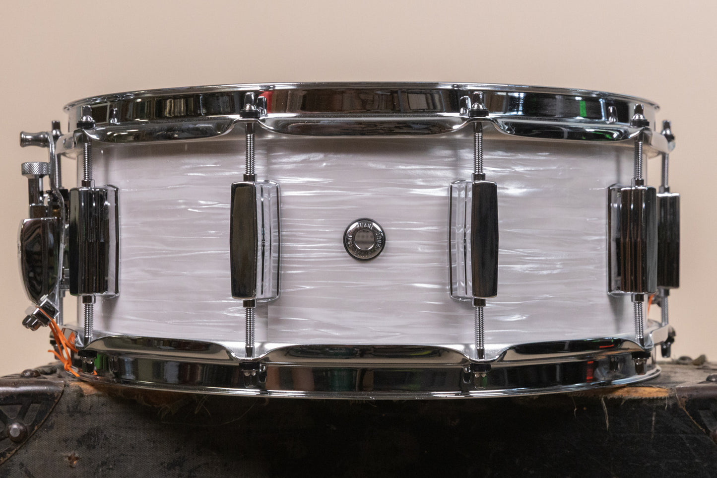 Pearl President Series 5.5x14 Phenolic White Oyster Snare Drum