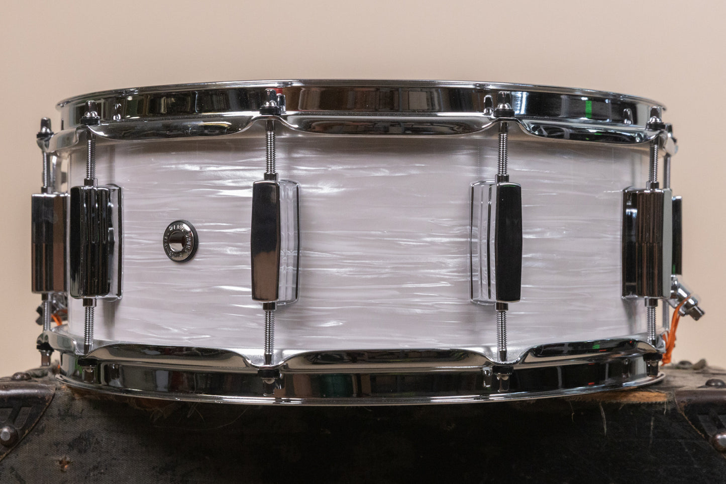 Pearl President Series 5.5x14 Phenolic White Oyster Snare Drum