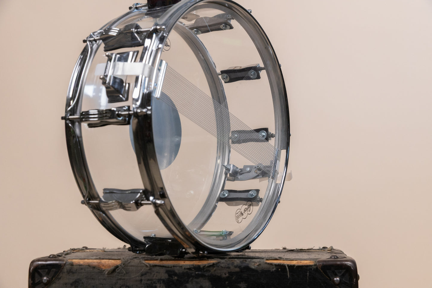 Ludwig 5x14 Clear Vistalite Reissue Snare Drum