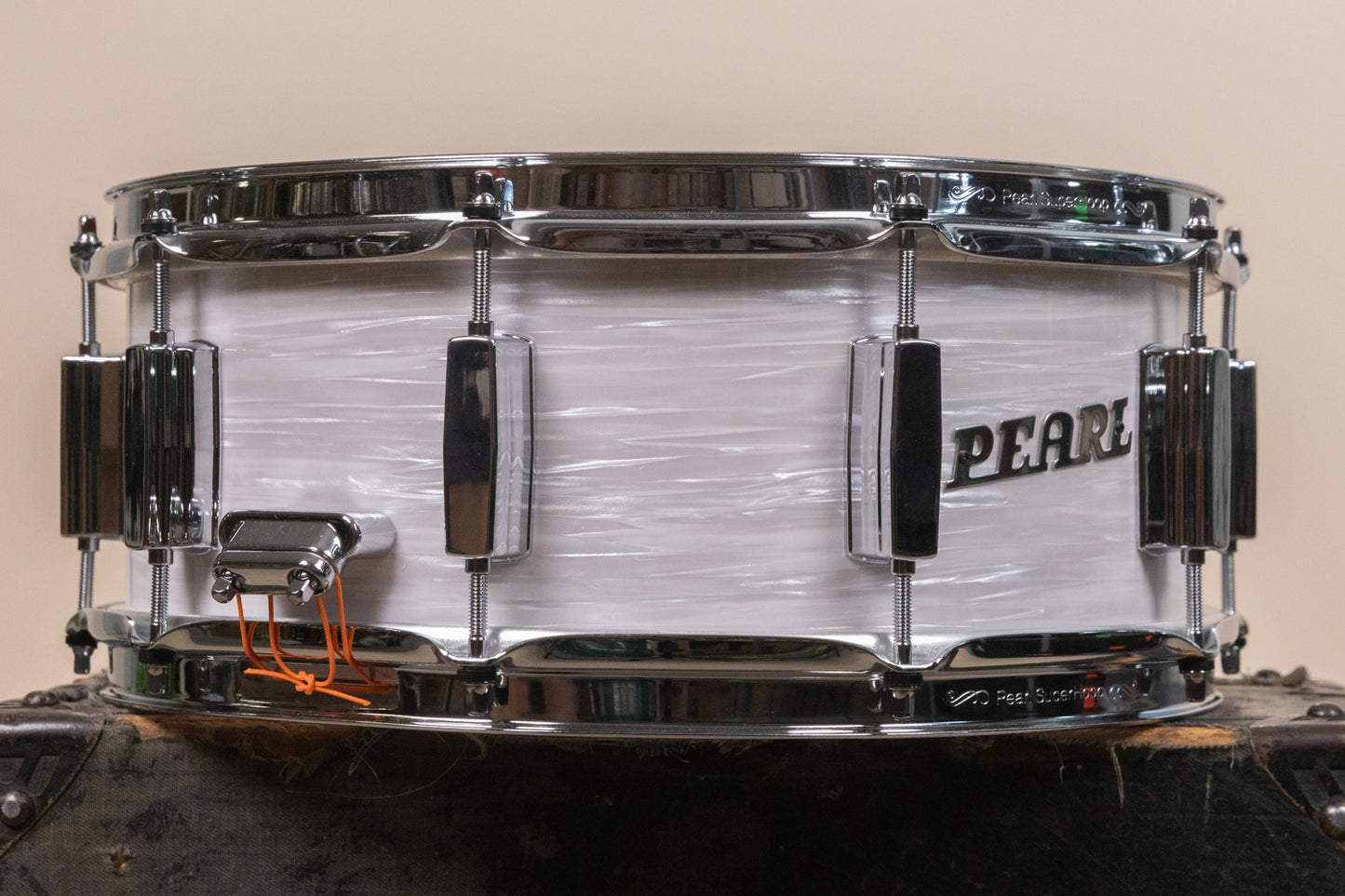 Pearl President Series 5.5x14 Phenolic White Oyster Snare Drum