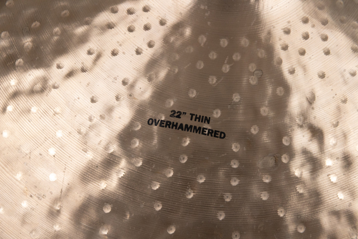 Zildjian 22" K Constantinople Thin Overhammered Ride Cymbal 2162g